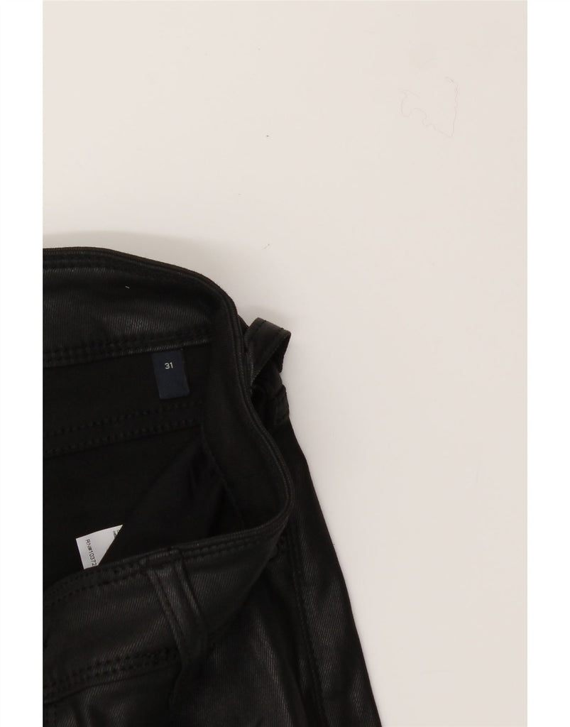 ARMANI Womens Lilac Skinny Jeans W31 L31 Black Modal Vintage Armani and Second-Hand Armani from Messina Hembry 