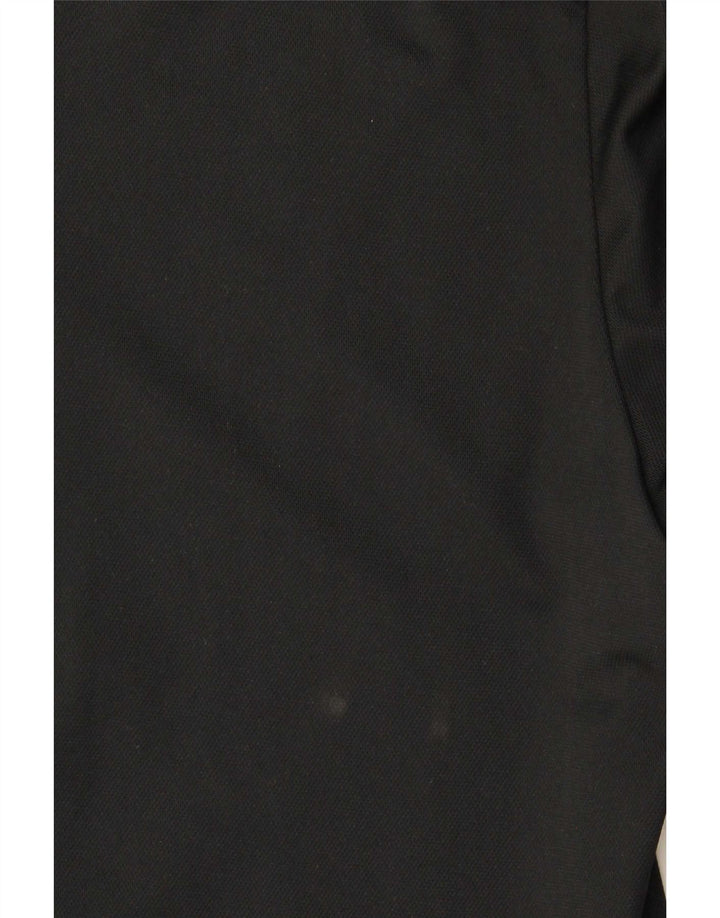 Nike Mens Dri Fit Tracksuit Top Jacket Medium Black Polyester