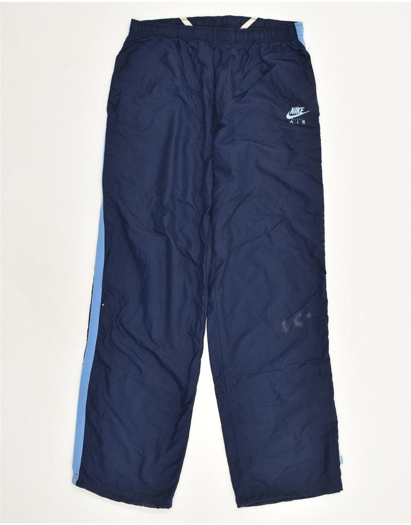 NIKE Boys Graphic Tracksuit Trousers 13-14 Years XL Blue | Vintage Nike | Thrift | Second-Hand Nike | Used Clothing | Messina Hembry 