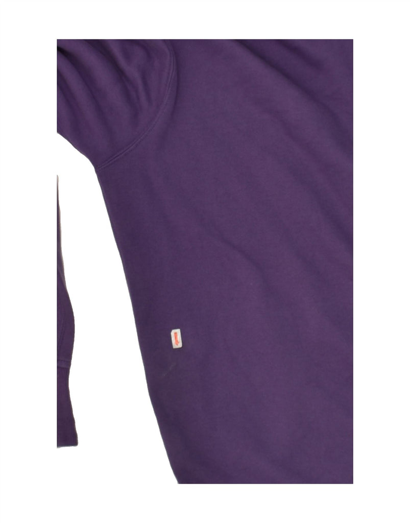 POLO RALPH LAUREN Mens Zip Hoodie Sweater XL Purple Cotton | Vintage Polo Ralph Lauren | Thrift | Second-Hand Polo Ralph Lauren | Used Clothing | Messina Hembry 