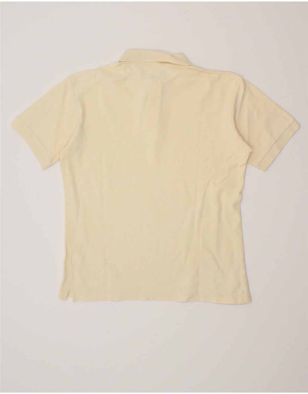 FILA Mens Polo Shirt IT 48 Medium Yellow Cotton Vintage Fila and Second-Hand Fila from Messina Hembry 