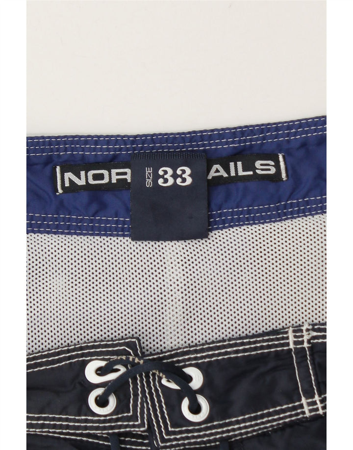 North Sails Mens Graphic Swimming Shorts Medium Multicoloured Colourblock