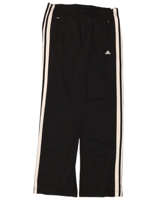 Adidas Mens Tracksuit Trousers UK 42/44 Large Black Polyester