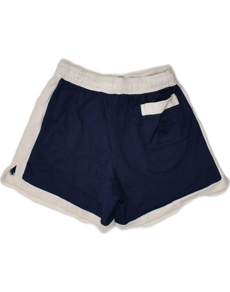 NIKE Boys Sport Shorts 12-13 Years Large Navy Blue Colourblock Polyester | Vintage Nike | Thrift | Second-Hand Nike | Used Clothing | Messina Hembry 