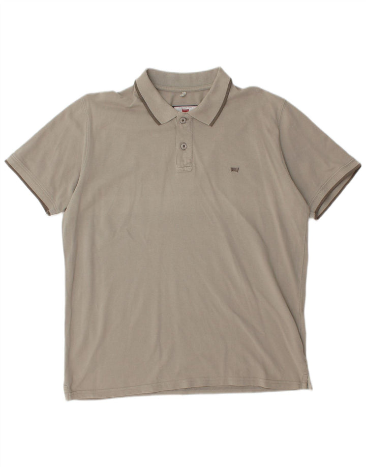 CARRERA Mens Polo Shirt XL Grey Cotton