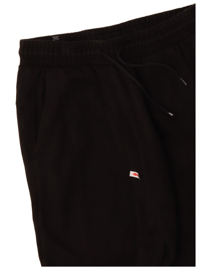 PUMA Mens Tracksuit Trousers Joggers Small Black Cotton