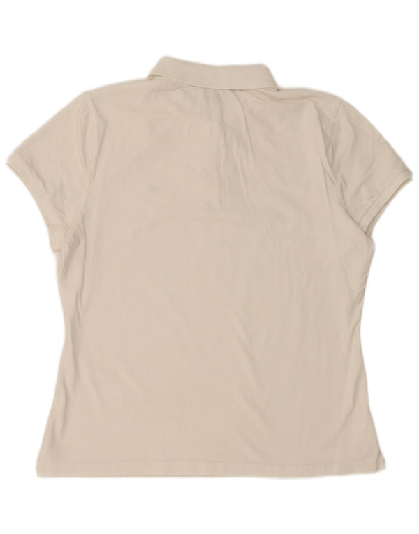 Tommy Hilfiger Womens Polo Shirt UK 18 XL White
