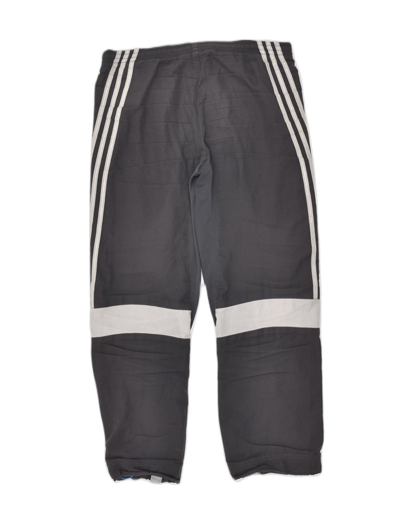 ADIDAS Boys Tracksuit Trousers 11-12 Years Grey Polyester | Vintage Adidas | Thrift | Second-Hand Adidas | Used Clothing | Messina Hembry 