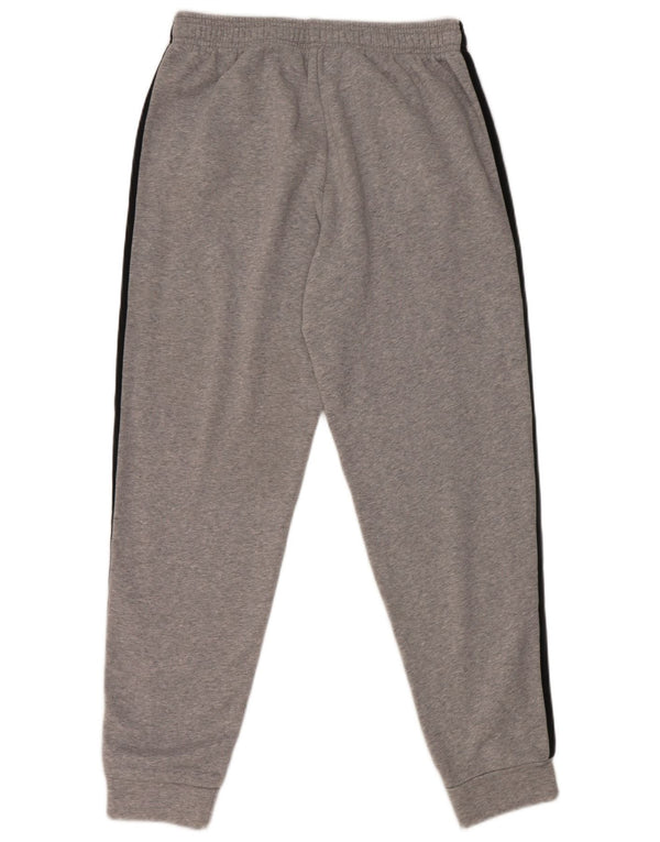 Adidas Boys Tracksuit Trousers Joggers 15-16 Years Grey Cotton