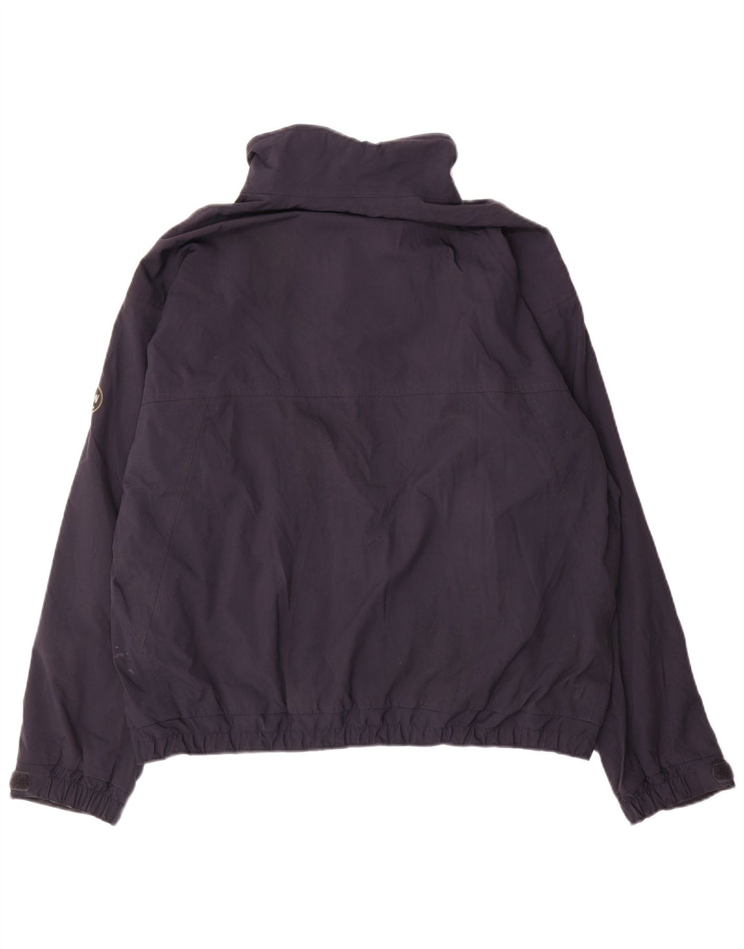 MURPHY & NYE Mens Loose Fit Rain Jacket UK 38 Medium Navy Blue Nylon