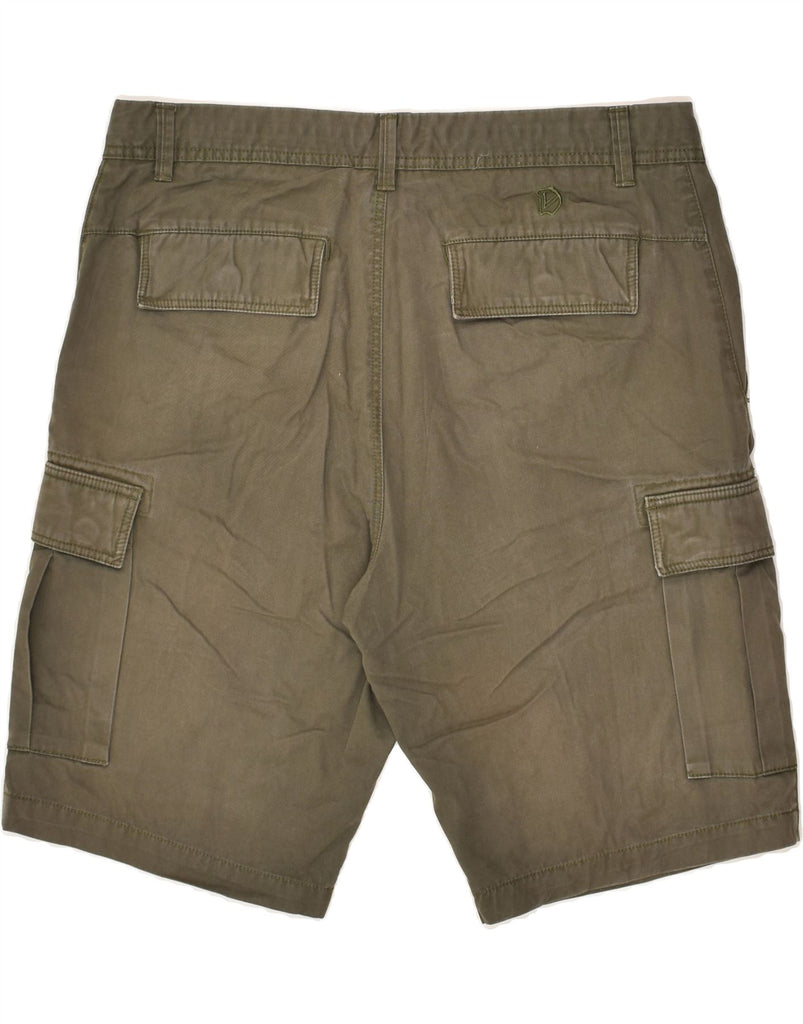 DACK'S Mens Cargo Shorts IT 52 2XL W38 Khaki Cotton | Vintage Dack's | Thrift | Second-Hand Dack's | Used Clothing | Messina Hembry 