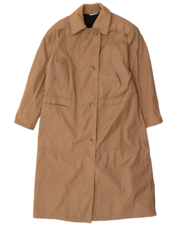 ALLEGRI Womens Oversized Overcoat IT 42 Medium Beige Wool