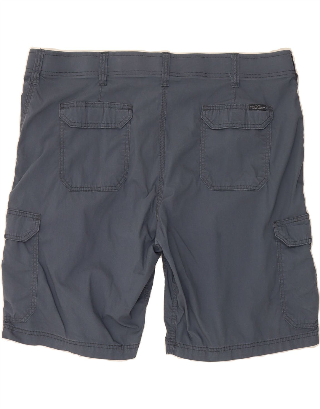 LEE Mens Cargo Shorts W46 3XL Navy Blue Cotton Vintage Lee and Second-Hand Lee from Messina Hembry 