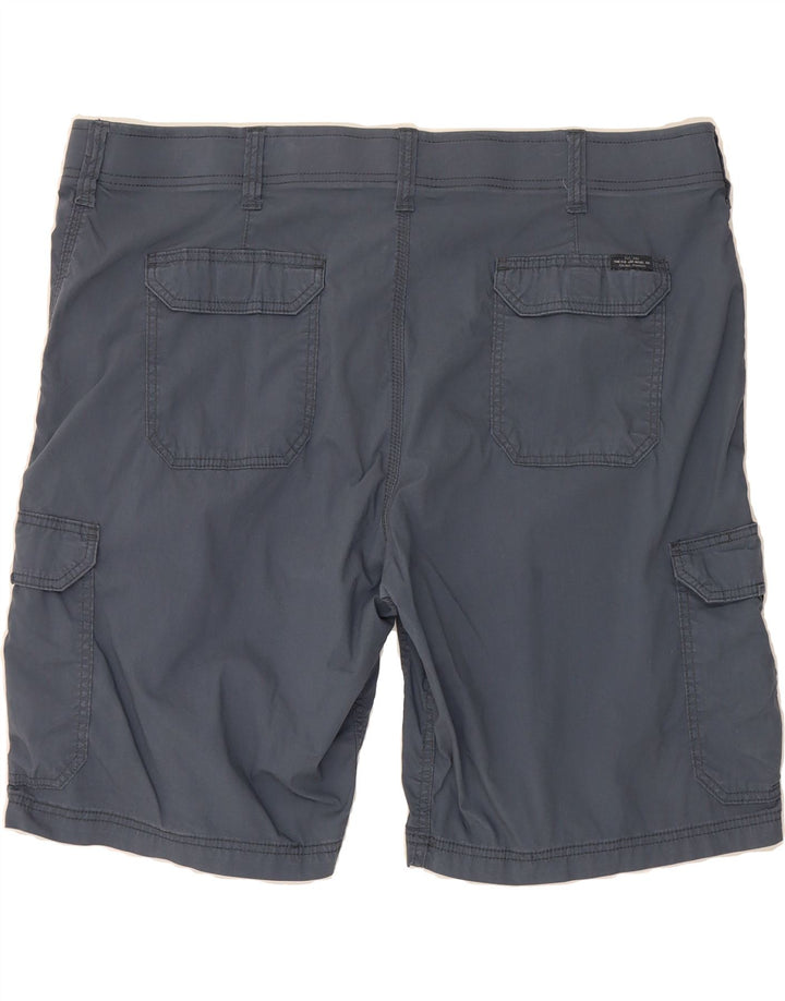 LEE Mens Cargo Shorts W46 3XL Navy Blue Cotton Vintage Lee and Second-Hand Lee from Messina Hembry 