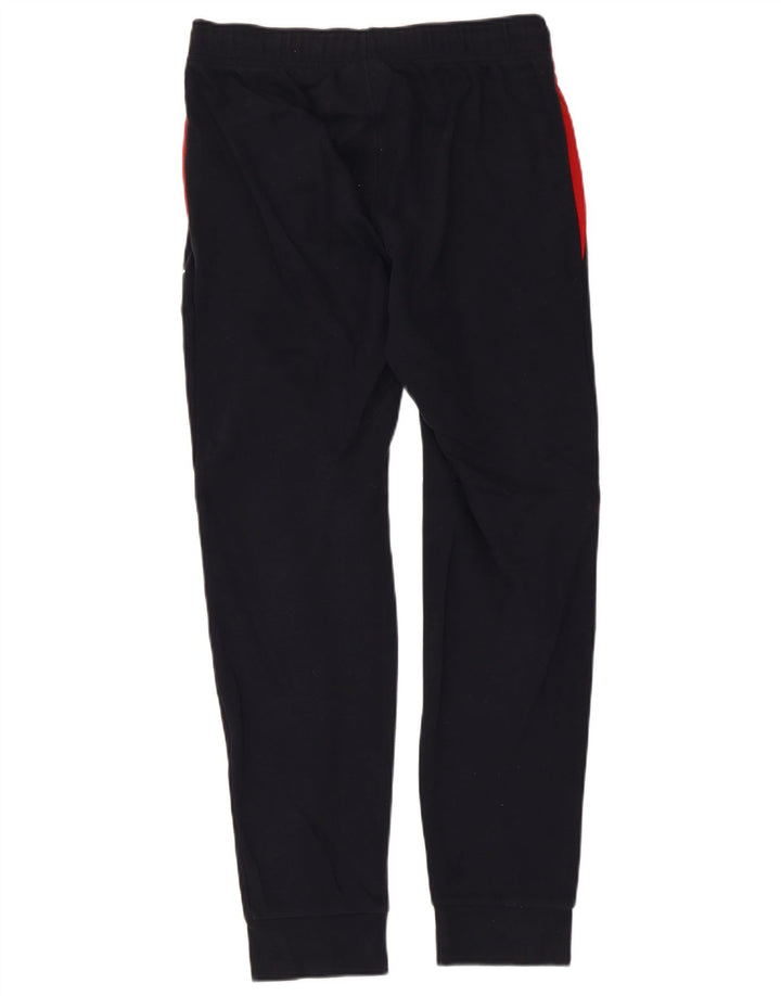 Champion Mens Tracksuit Trousers Joggers Small  Navy Blue Colourblock