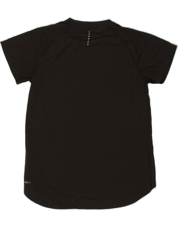 PUMA Womens Graphic T-Shirt Top UK 12 Medium Black Polyester Vintage Puma and Second-Hand Puma from Messina Hembry 