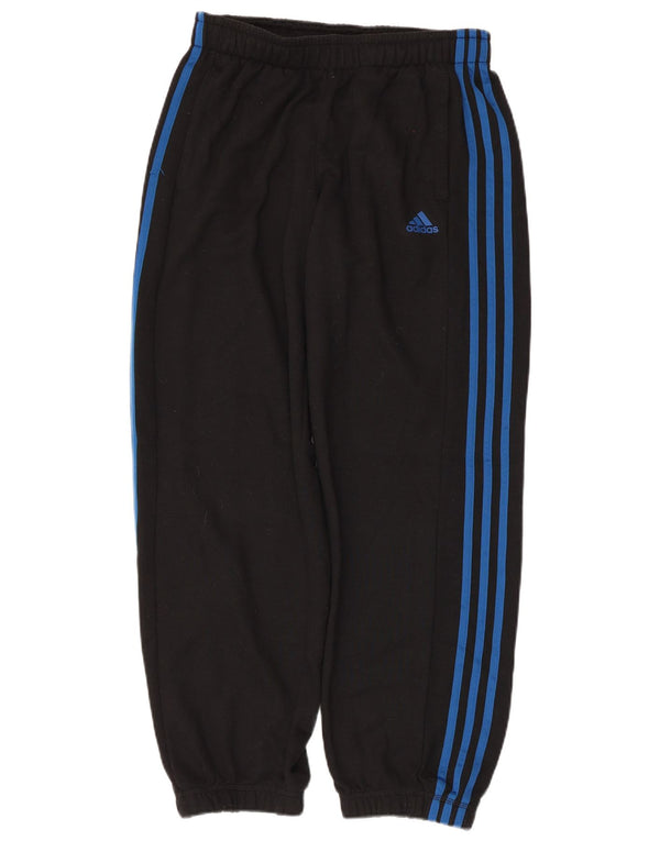 Adidas Mens Climalite Tracksuit Trousers Joggers Medium Black Polyester