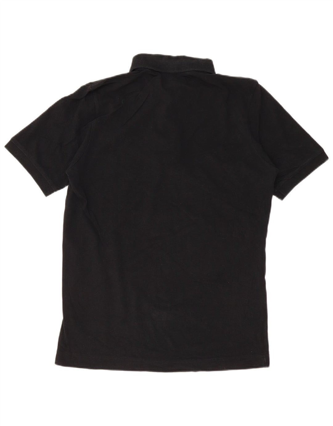KAPPA Mens Polo Shirt Medium Black Cotton
