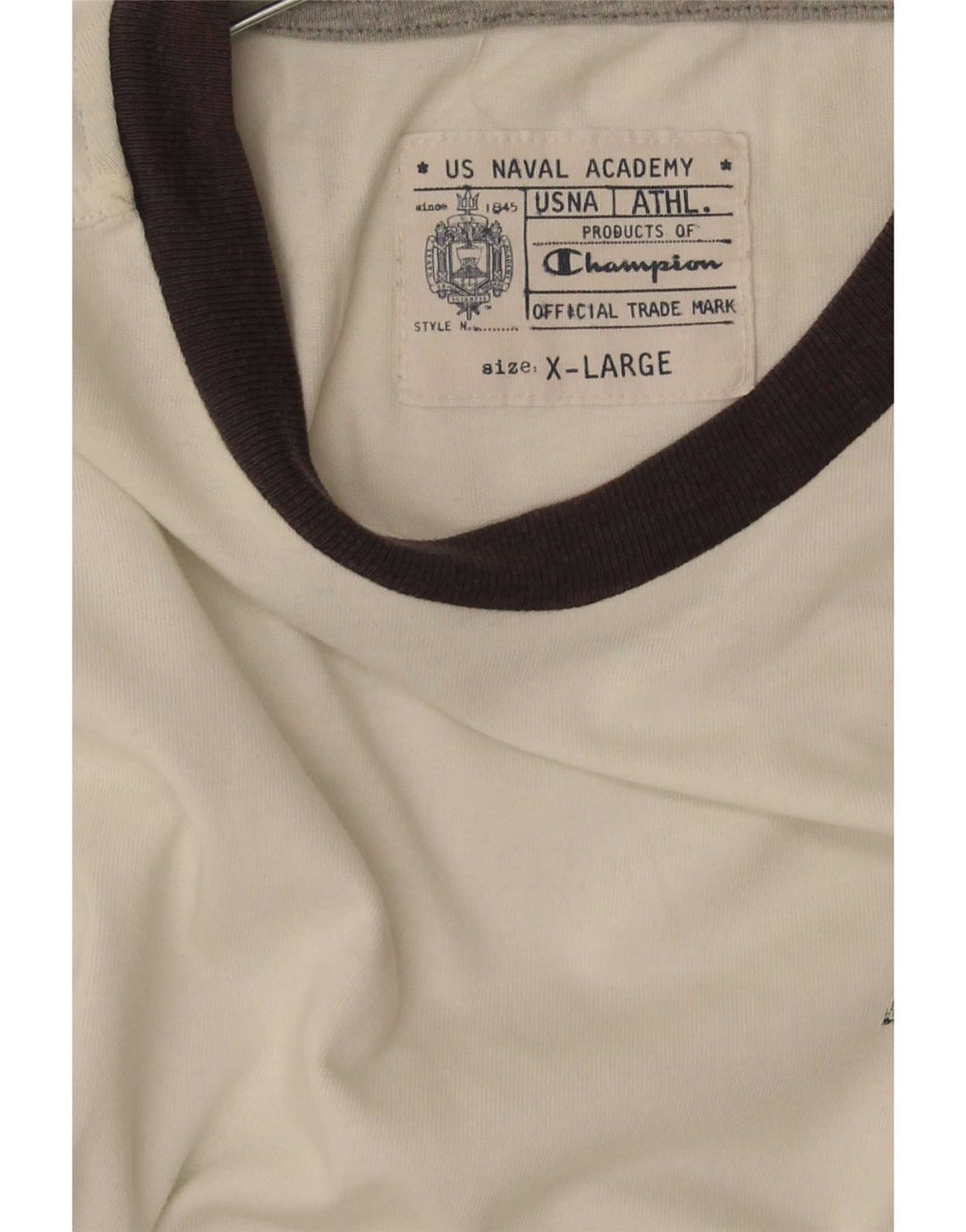 Champion Mens Graphic T-Shirt Top XL White Colourblock