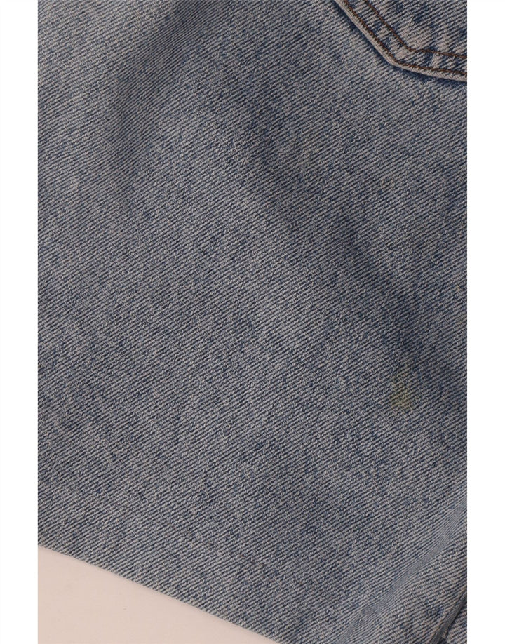 Vintage Womens Denim Shorts W26 Small Blue