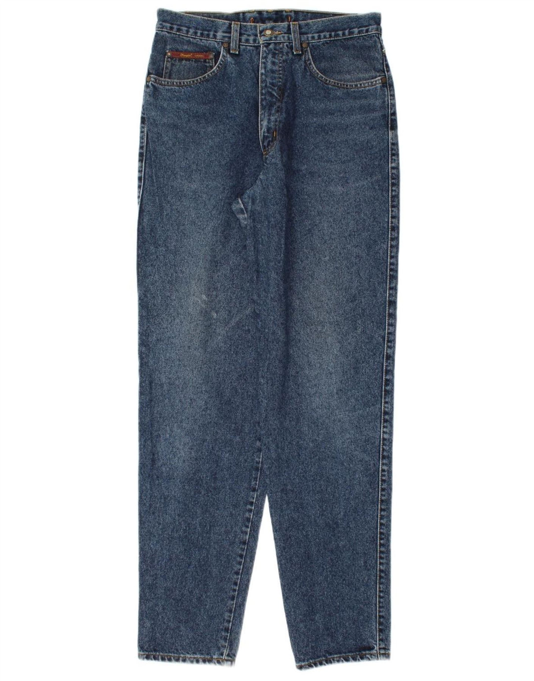 Wrangler Mens Tapered Jeans W33 L34 Blue Cotton
