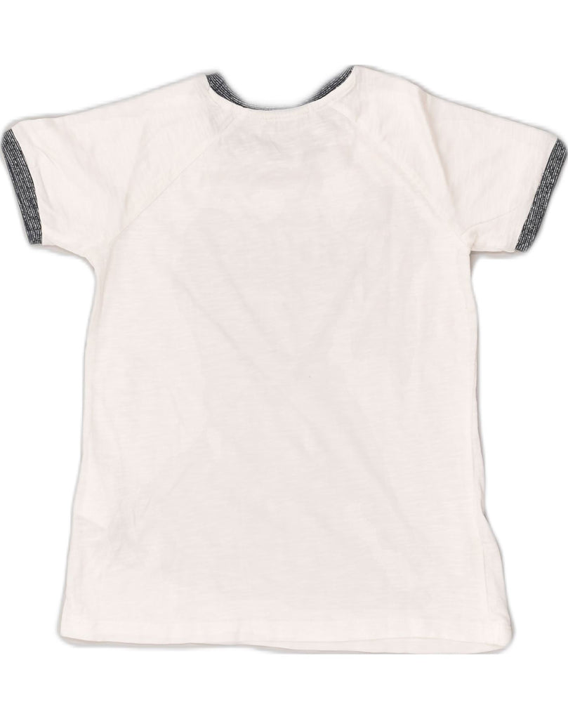 GUESS Girls Graphic T-Shirt Top 6-7 Years White Cotton | Vintage Guess | Thrift | Second-Hand Guess | Used Clothing | Messina Hembry 