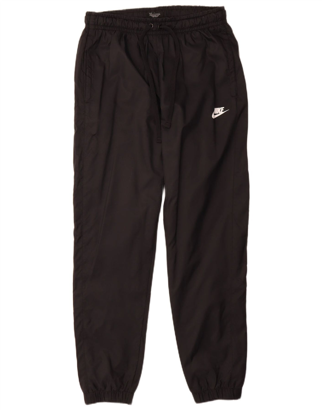 Nike Mens Tracksuit Trousers Joggers Small  Black Nylon