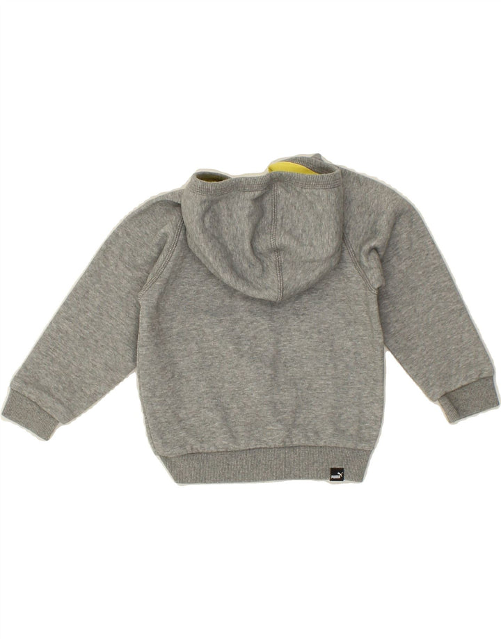 PUMA Baby Boys Zip Hoodie Sweater 12-18 Months Grey Cotton Vintage Puma and Second-Hand Puma from Messina Hembry 