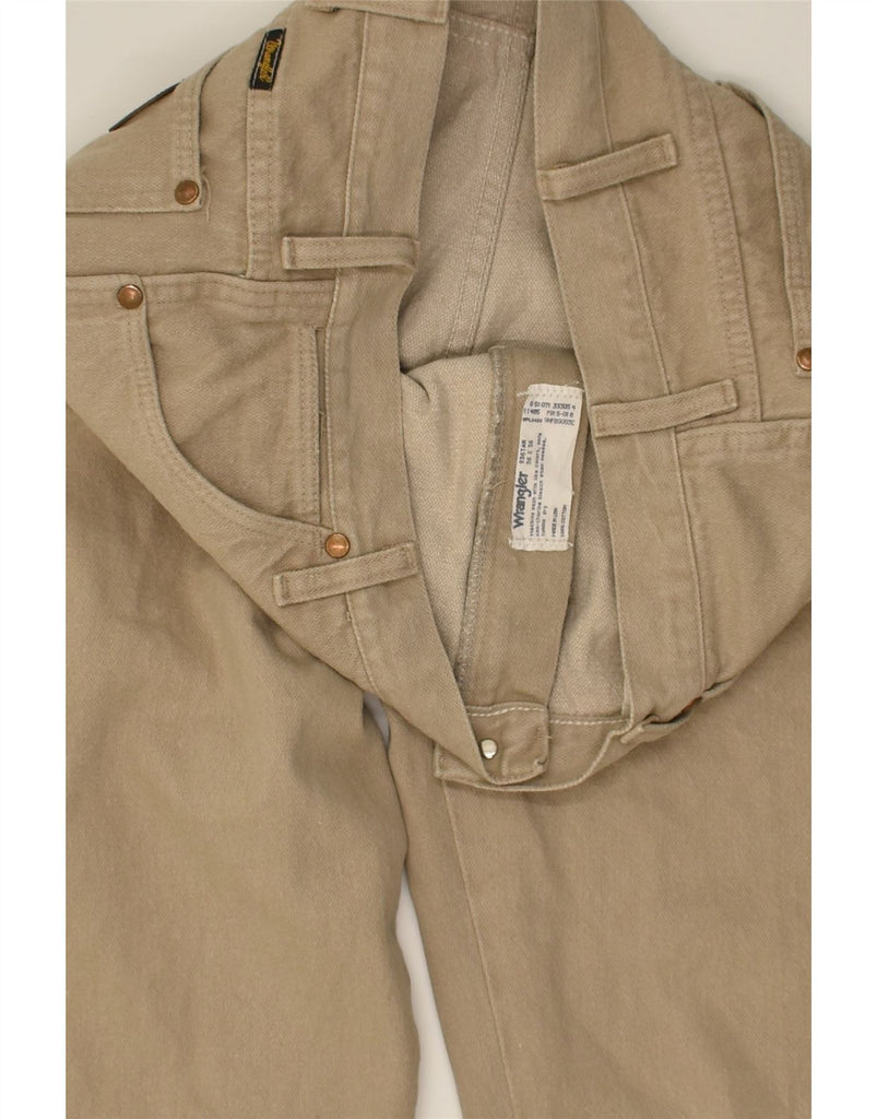 WRANGLER Mens Straight Jeans W36 L36  Grey Cotton | Vintage Wrangler | Thrift | Second-Hand Wrangler | Used Clothing | Messina Hembry 