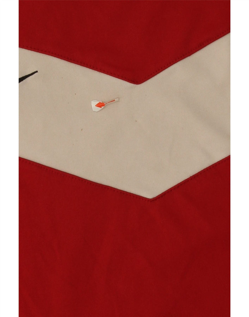 NIKE Mens Dri Fit T-Shirt Top Large Red Colourblock Polyester Vintage Nike and Second-Hand Nike from Messina Hembry 