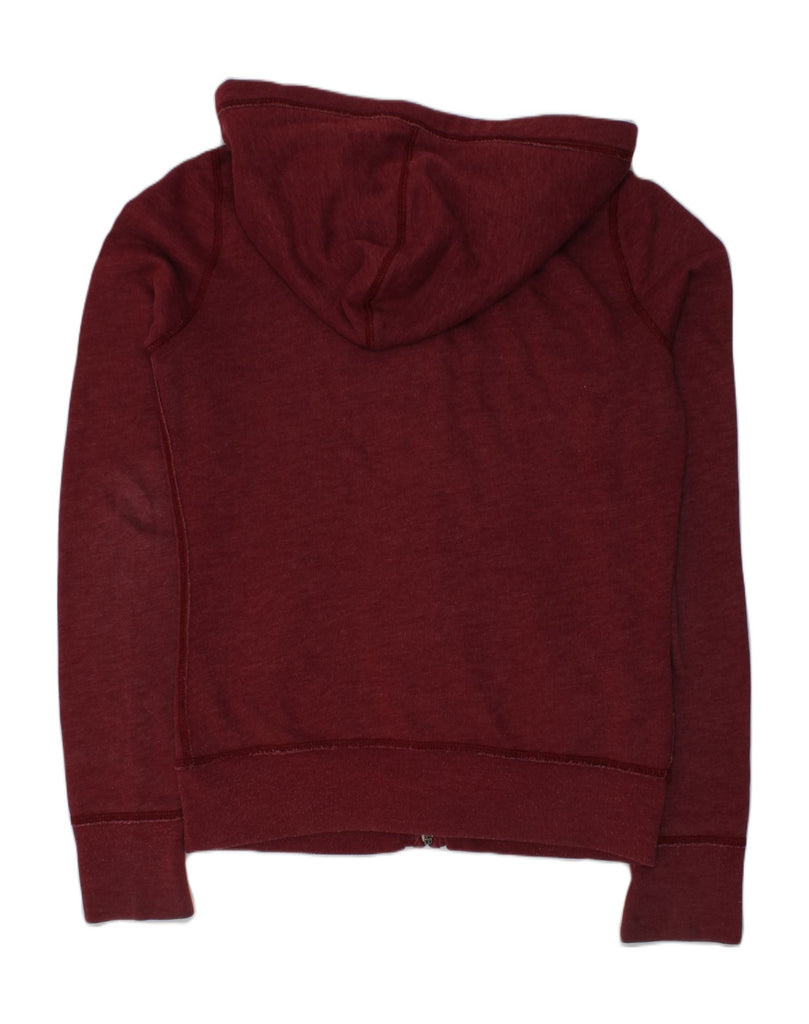 ABERCROMBIE & FITCH Girls Zip Hoodie Sweater 13-14 Years XL Burgundy | Vintage Abercrombie & Fitch | Thrift | Second-Hand Abercrombie & Fitch | Used Clothing | Messina Hembry 