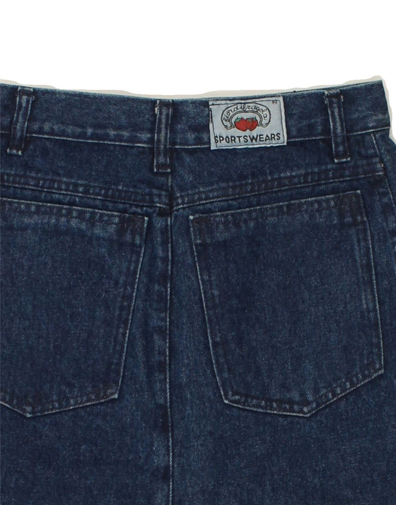 VINTAGE Womens Denim Skirt W26 Small Blue Vintage Vintage and Second-Hand Vintage from Messina Hembry 