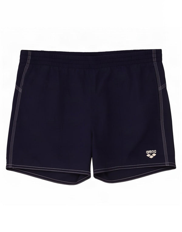 Arena Mens Swimming Shorts Medium Navy Blue Nylon