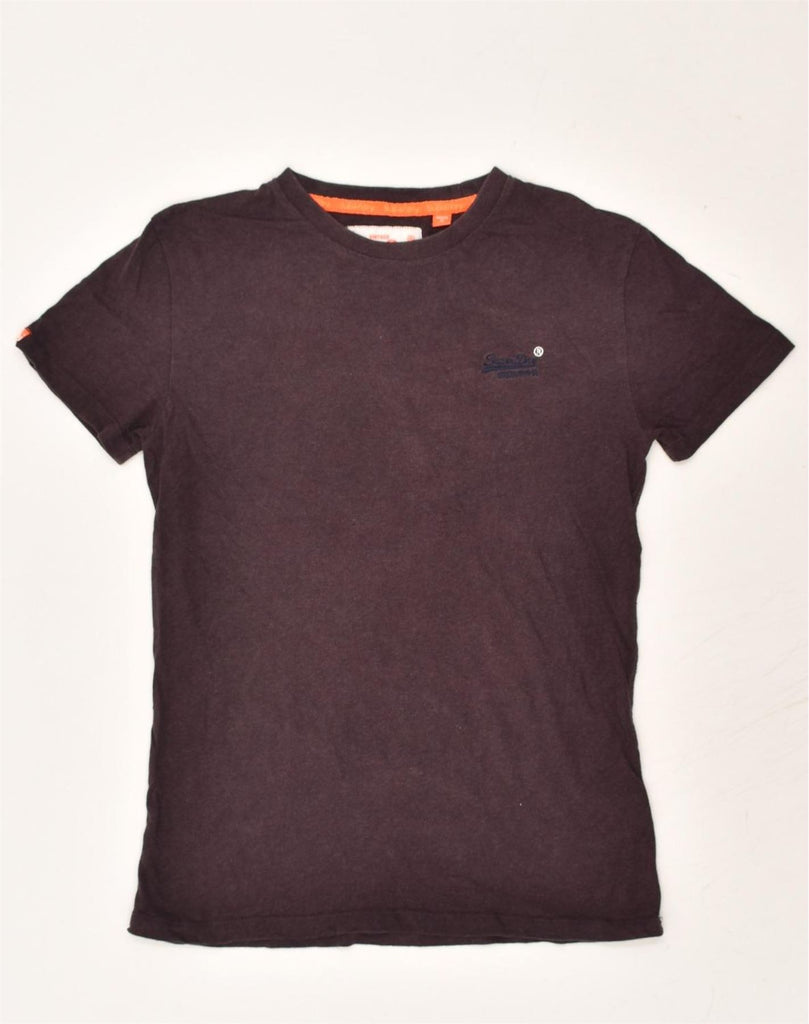 SUPERDRY Mens T-Shirt Top Small Brown Cotton | Vintage Superdry | Thrift | Second-Hand Superdry | Used Clothing | Messina Hembry 