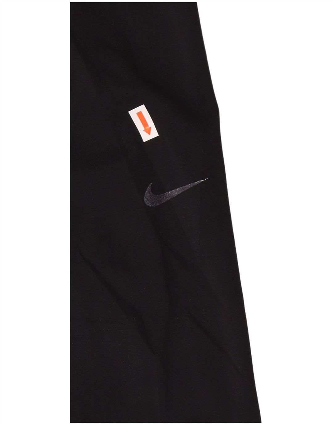 Nike Womens Dri Fit Graphic Leggings UK 12 Medium Black Polyester Sports