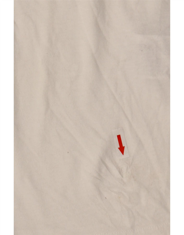 Levi's Mens T-Shirt Top XL White Cotton