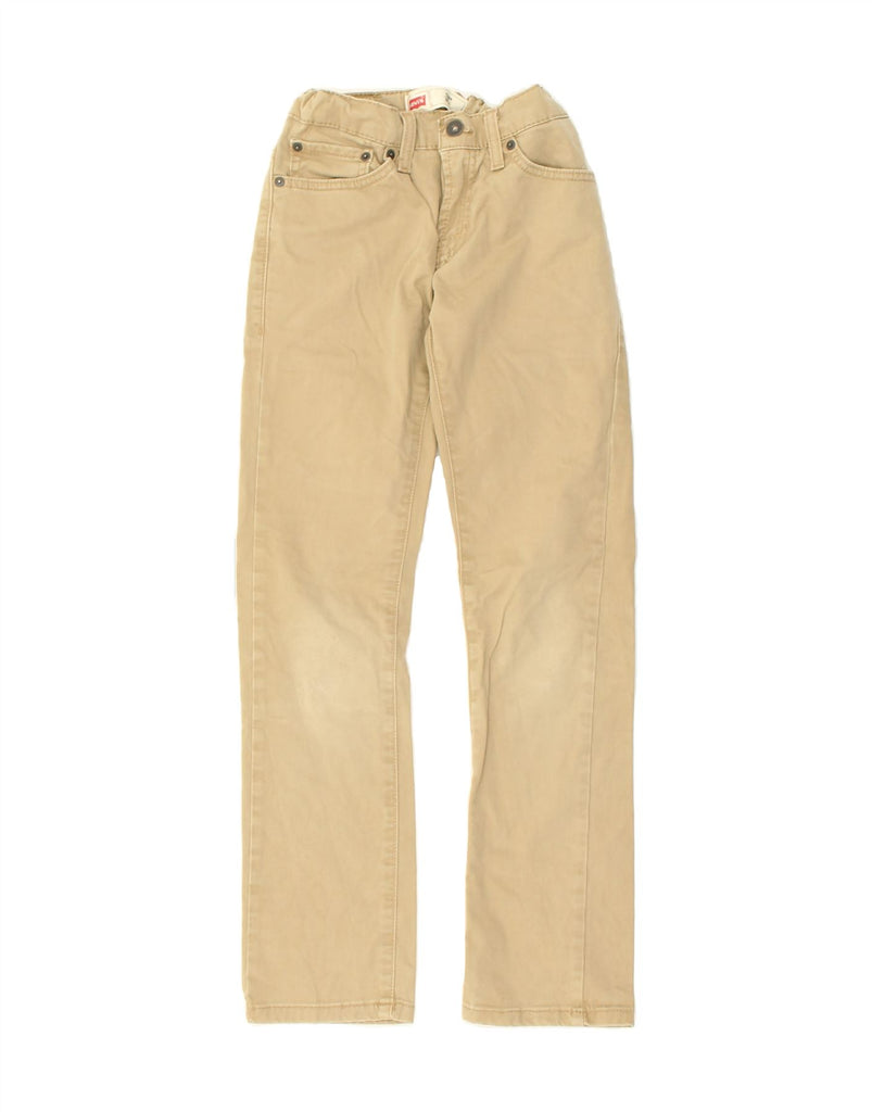 LEVI'S Boys Straight Casual Trousers 11-12 Years W26 L26  Beige Cotton | Vintage Levi's | Thrift | Second-Hand Levi's | Used Clothing | Messina Hembry 