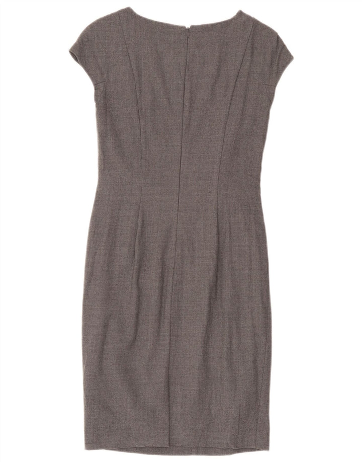 Luisa Spagnoli Womens Sheath Dress IT 42 Medium Grey