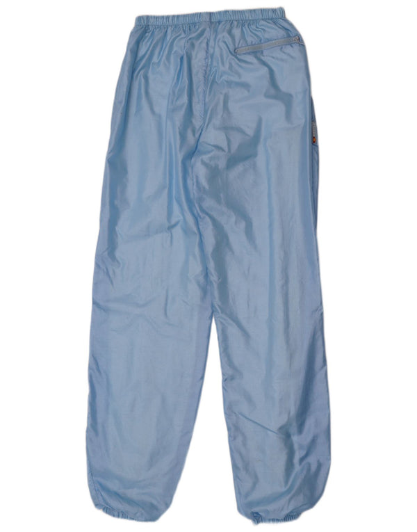 Ellesse Womens Tracksuit Trousers Joggers US 12 Large Blue Nylon