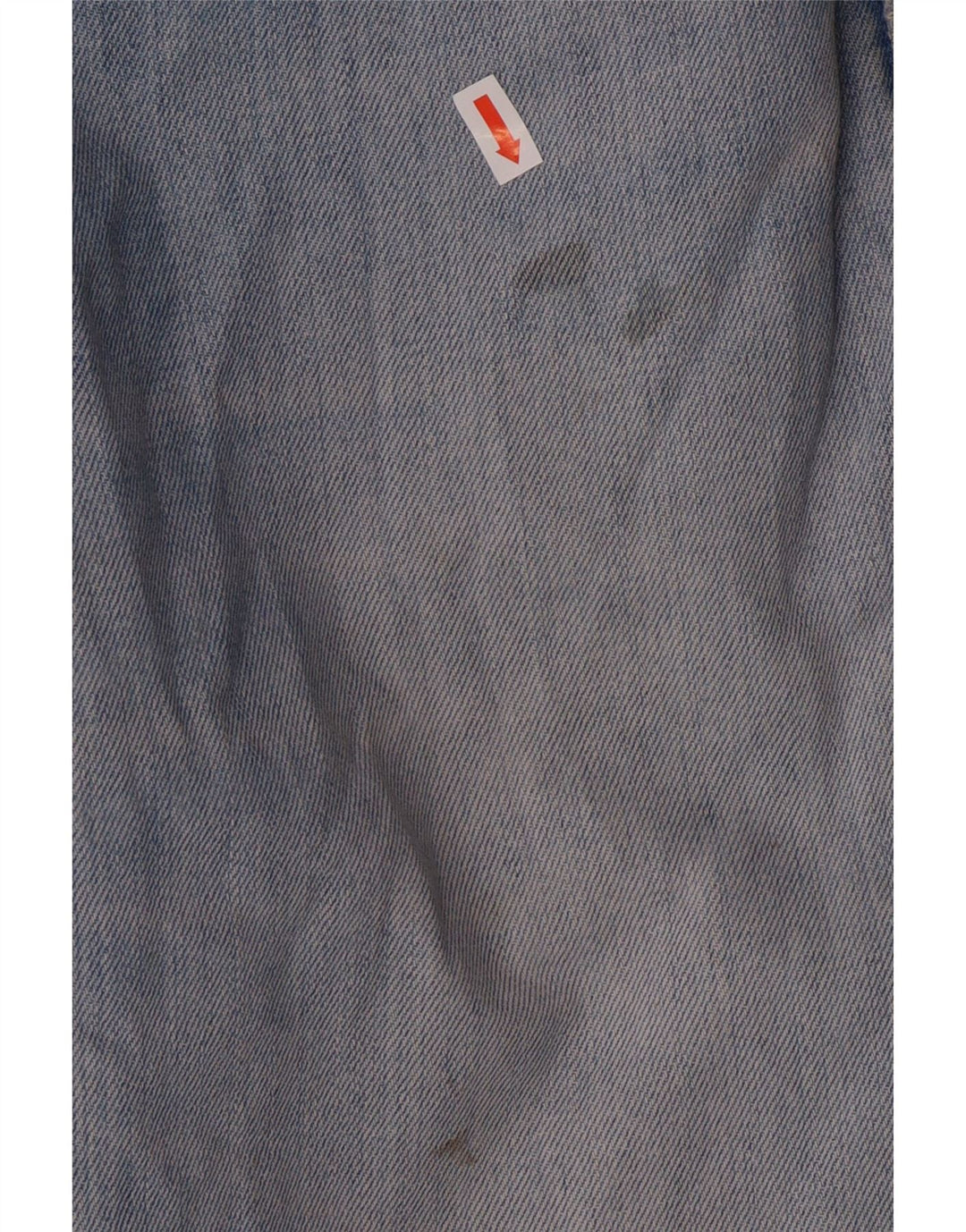 LEVI'S Mens 501 Straight Jeans W36 L31 Blue Cotton