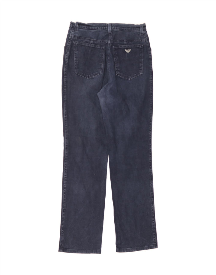 ARMANI Womens Tapered Jeans W32 L31 Navy Blue Cotton Vintage Armani and Second-Hand Armani from Messina Hembry 