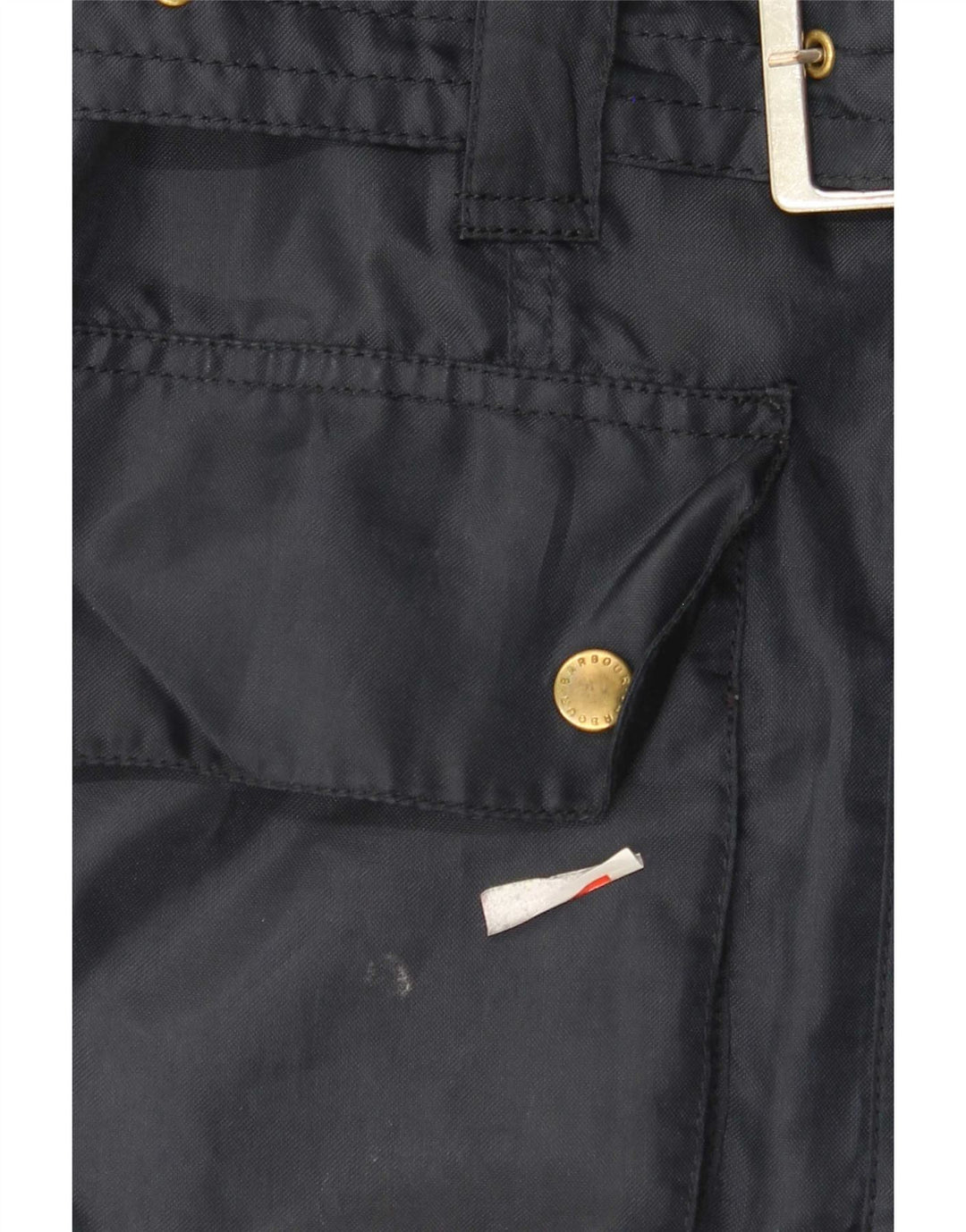 Barbour Womens Utility Jacket UK 10 Small Navy Blue Polyester