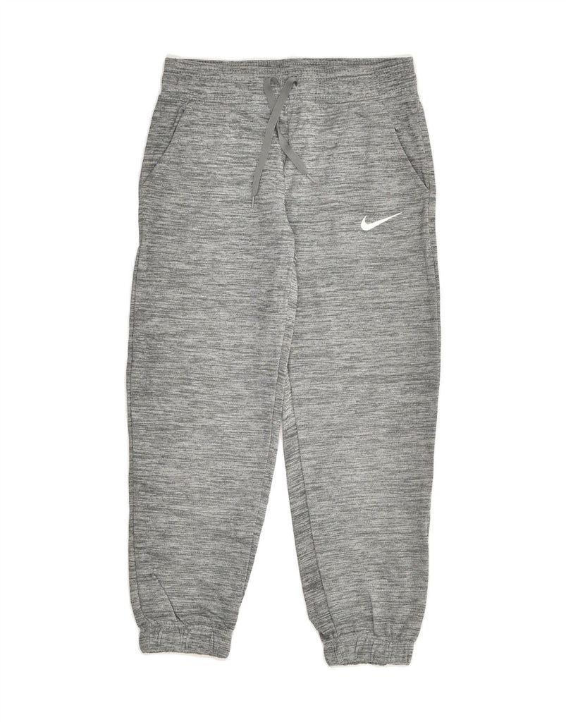 NIKE Boys Standard Fit Tracksuit Trousers Joggers 7-8 Years Small  Grey | Vintage Nike | Thrift | Second-Hand Nike | Used Clothing | Messina Hembry 