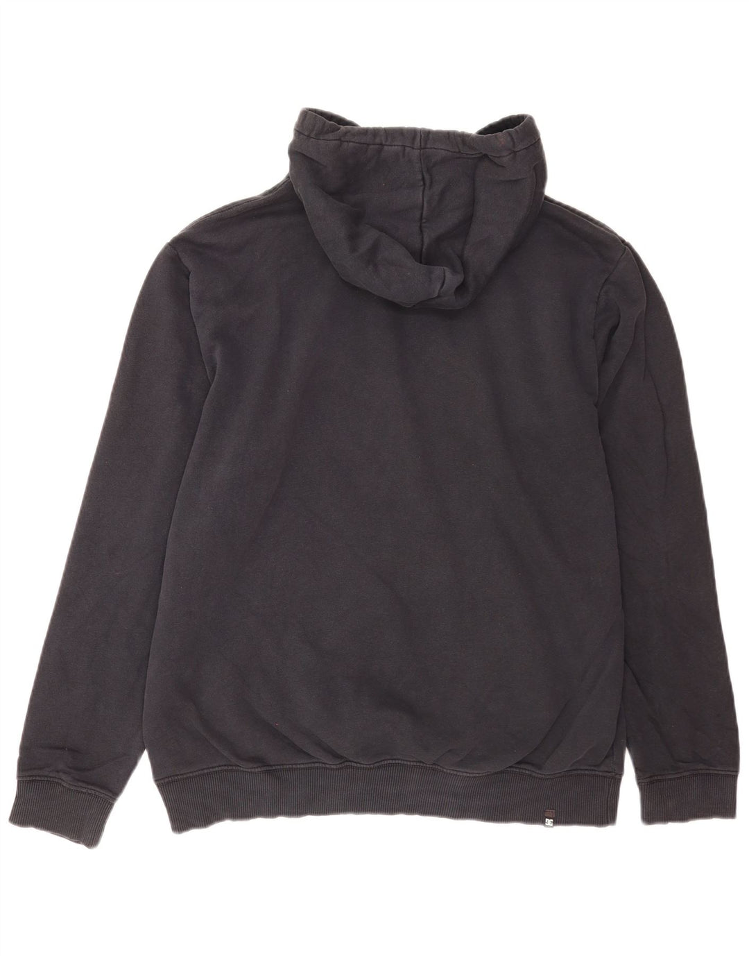 DC Mens Graphic Hoodie Jumper Medium Navy Blue Cotton
