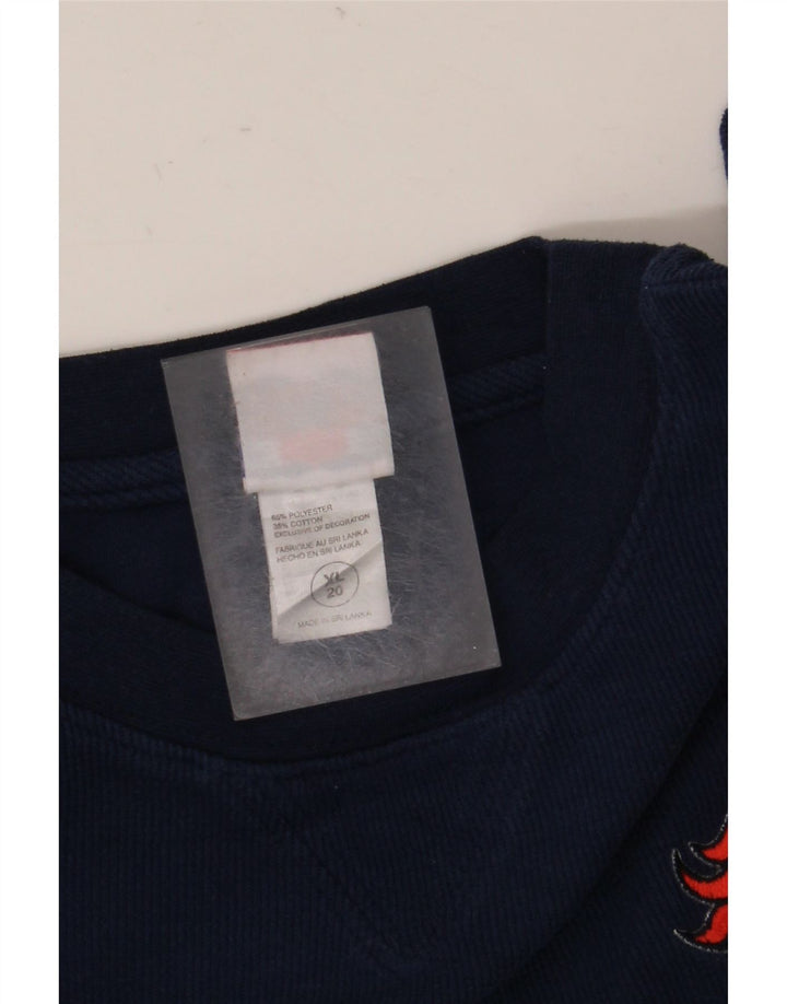 NFL Boys Denver Broncos Sweatshirt Jumper 15-16 Years XL Navy Blue