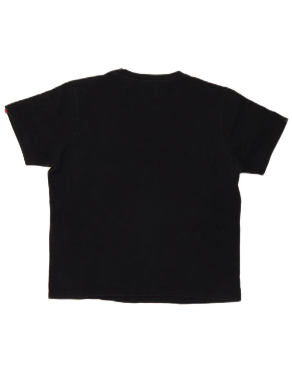 Levi's Girls T-Shirt Top 11-12 Years Large  Black Cotton