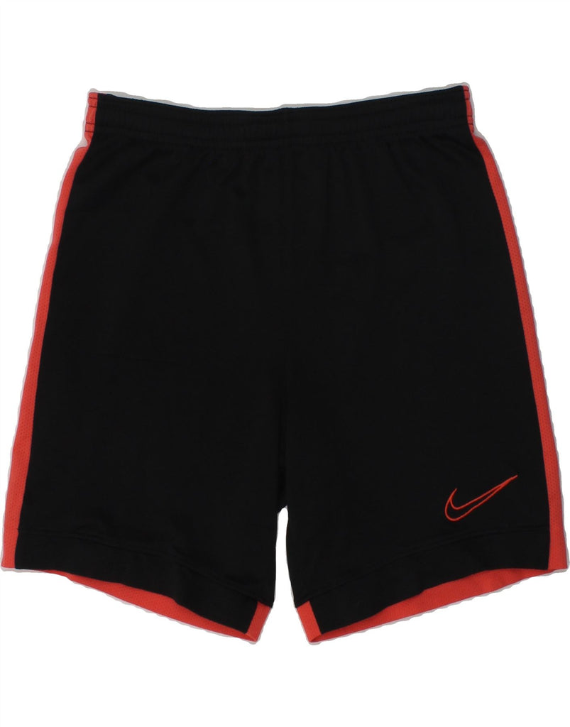 NIKE Girls Dri Fit Sport Shorts 10-11 Years Medium Black Polyester | Vintage Nike | Thrift | Second-Hand Nike | Used Clothing | Messina Hembry 