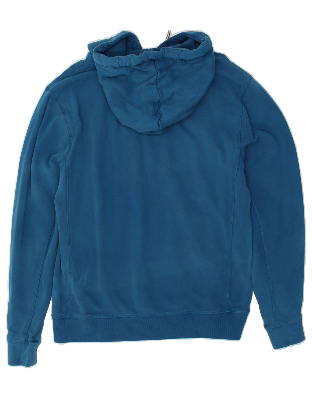 JACK WILLS Mens Graphic Hoodie Jumper Medium Blue Cotton Vintage Jack Wills and Second-Hand Jack Wills from Messina Hembry 