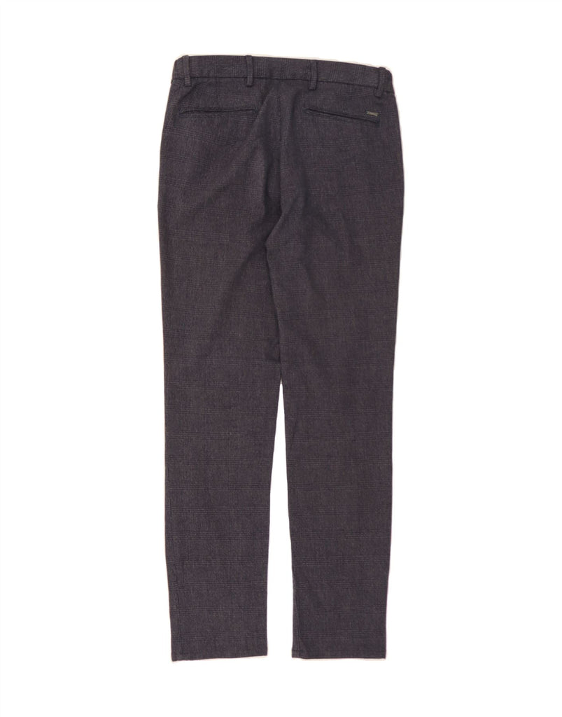MASSIMO DUTTI Mens Chino Trousers EU 38 Small W30 L30 Navy Blue Vintage Massimo Dutti and Second-Hand Massimo Dutti from Messina Hembry 