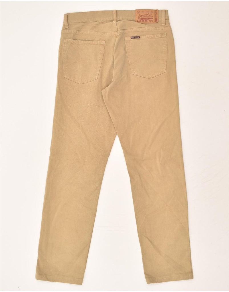 CARRERA Mens 700 Straight Jeans W32 L30 Beige Cotton | Vintage Carrera | Thrift | Second-Hand Carrera | Used Clothing | Messina Hembry 